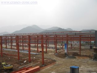 China Brede Spanwijdte pre-Bouwt het Industriële Kader van Staalgebouwen, Beweegbaar Containerhuis leverancier