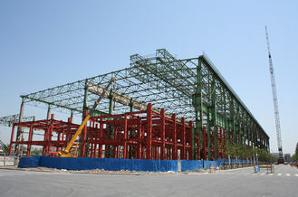China De hangaar en de Loods prefabriceerden de Structurele Steunen van Structureel Staalfabrications leverancier