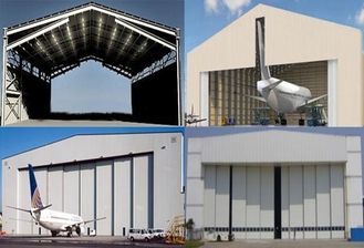 China Enige van de Structuurvliegtuigen van het Spanwijdtestaal de Hangaargebouwen met Muur/Dakcomité leverancier