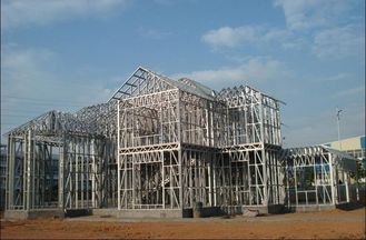 China Geprefabriceerde Modulaire Designe galvaniseerde Commerciële Staalgebouwen met Koudgewalst Staal leverancier