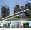 China De flats vervaardigden Gebouwen de Met meerdere verdiepingen van het Staalkader, het Staal Prefabgebouwen van de Wolkenkrabber Hoge Stijging fabriek