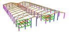 China Poort Structurele de Techniekontwerpen van het Staalkader, Normaal/Speciaal Structuurtype fabriek