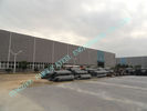 China 75 X 95 Prefabastm Industriële het Staalgebouwen van Multispan, Vuurvast het Schilderen Opslaghuis fabriek