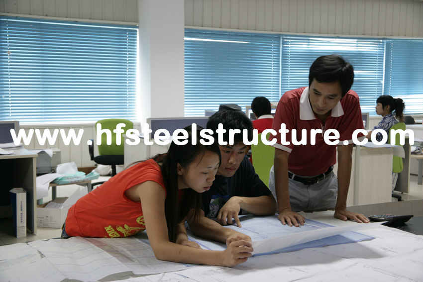 Staal die de Professionele Productielijn van Structureel Staalfabricationsby bouwen