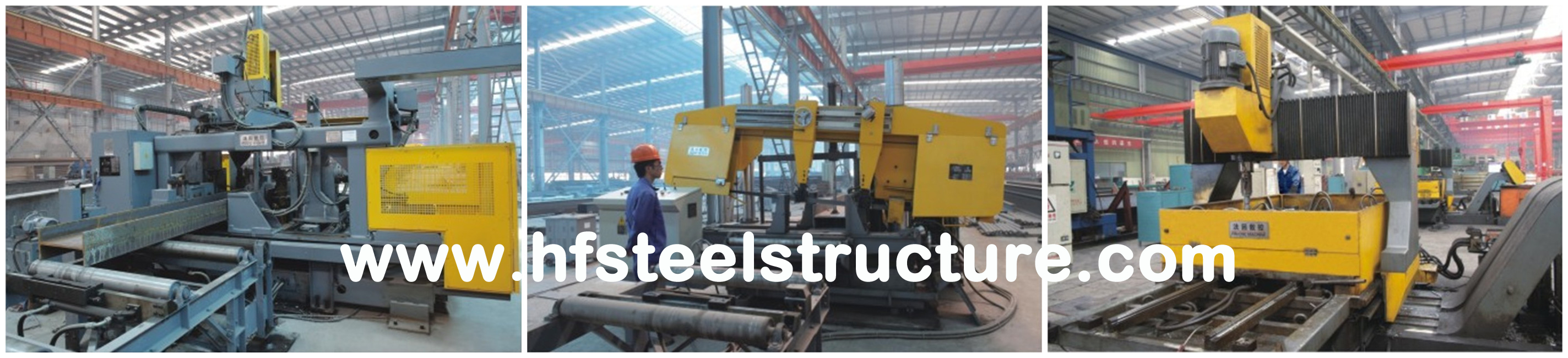 Pre-bouwt Componenten Structureel Staal Fabrications voor de Industriële Staalbouw