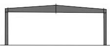 Hangaars van het Staalvliegtuigen van Clearspan de broodje-Omhooggaande Deuren die met Staalbundels worden pre-gebouwd