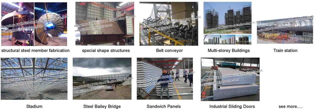 Industriële het Cementinstallatie van Structureel Staalfabrications Bolivië