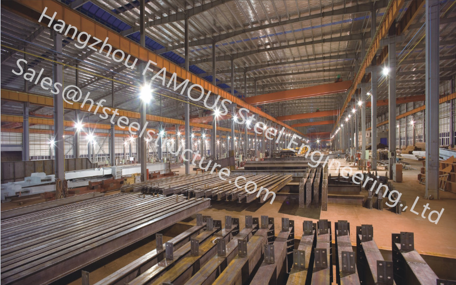 De burgerlijke bouwkunde Structurele Ontwerpen van de staalworkshop voor Fabrications